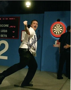 English professional darts player Keith Deller Hand Signed Photo 1 - Picture 1 of 1