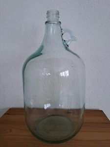 Glasballon Glasflasche Gärballon Weinballon Dekoglas Weinballon Glas - Bild 1 von 3