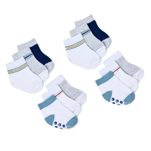Carter's Child of Mine Baby Boys' Retro Crew Socks, 6-Pack NWT (x2) - Picture 1 of 5