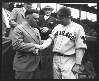SPLENDID!! 1930 Cubs Catcher GABBY HARTNETT Vintage Original Type 1 Photo - Image 1 of 3