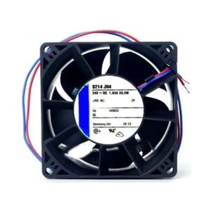 1PC For 8214JH4 Axial Fan DC 24V 39.6W 1.65A 80*80*38MM 2-wires Cooling Fan - Picture 1 of 2