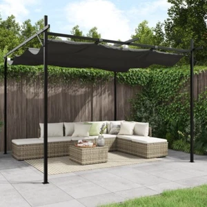 Pergola mit Schiebedach Anthrazit 295x292x230 cm - Bild 1 von 8