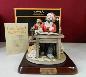 Flambro Emmett Kelly Jr Spirit of Christmas IV 9950 Signature Collection - Picture 1 of 6