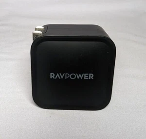 RAVPower 61W Wall Charger PD 3.0 Type C Fast Charging Power Delivery Foldable - Picture 1 of 6