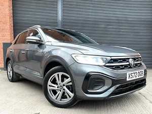 2023 VOLKSWAGEN T-ROC R-LINE 1.5 TSI PETROL 5 DOOR MANUAL SUV 150BHP EURO 6 - Picture 1 of 24