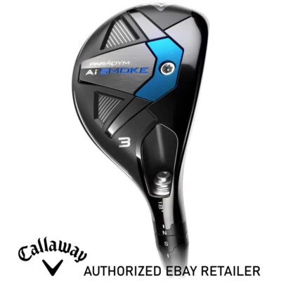 Callaway Paradym Ai Smoke Hybrid New 2024 - Choose your Hand, Loft, and Flex - Image 1 of 4