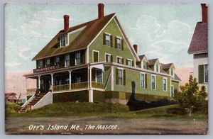 Orr’s Island Maine ME The Mascot 1911 Postcard K12 - Picture 1 of 3
