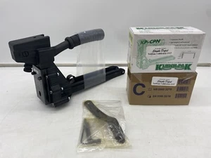 Neu Klinch-PAK manueller Karton Box Top Hefter + 4000 Heftklammern 3/4 2000 32/18 - 5/8 - Bild 1 von 12