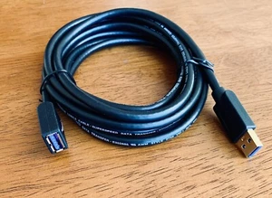 Amazon Basics 9.8 Ft Premium USB 3.0 Cable A-Male to A-Female Superspeed Data - Picture 1 of 5