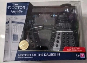 Doctor Who History Of The Daleks 8 Collector Figure Set Planet Of The Daleks New - Picture 1 of 6