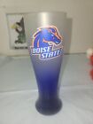 BOISE STATE Broncos - 12-oz. frosted pilsner glass Beer Drink Soda College. DD