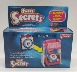 Sweet Secrets Vintage 1980s Galoob set 4631 Baby Doll Swing me New in Box - Picture 1 of 6