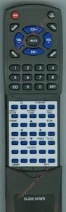 Replacement Remote for ZENITH 1240020501 - Picture 1 of 1