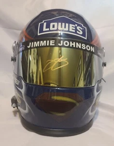 Jimmie Johnson Signed Full-Size Superman Helmet 77th Win #d/577 JSA Cert - Picture 1 of 14