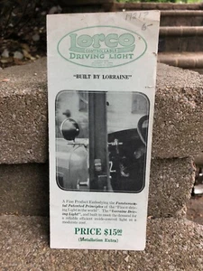 1920's Lorco Controllable Driving Light Brochure....Early Automotive - Picture 1 of 3