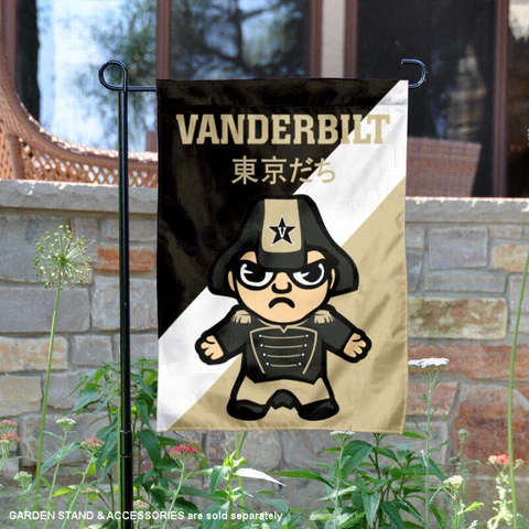 Vanderbilt Commodores Tokyodachi Garden Flag and Yard Banner Cover