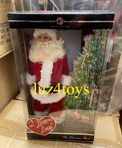 2008 Mattel Barbie I love Lucy Ricky Ricardo as Santa The Christmas Show NEW - Picture 1 of 5