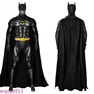 The Flash Batman Cosplay Jumpsuit Bodysuit Costume Halloween Outfit Party Suit - Picture 1 of 19