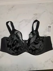 Reggiseno Goddess 44DD Keira a fascia con ferretto nuovo con etichetta 6090 nero - Foto 1 di 6