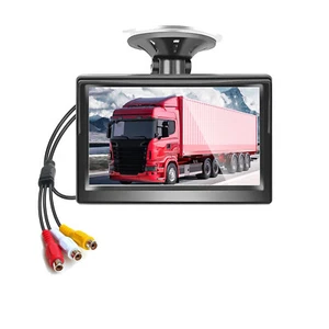 5" RCA Monitor 2AV Input for Car Rear View Backup Camera Parking Reversing - Picture 1 of 9