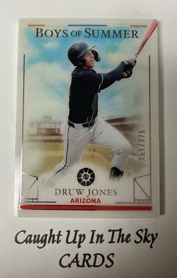 2024 Panini Boys of Summer Druw Jones #151/275 Diamondbacks - Image 1 of 2