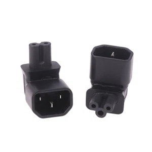 IEC320 Convert Connector UPS PDU Male To Female EU US Power Plug Adapter Socket - Afbeelding 1 van 18
