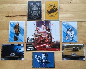 Topps Star Wars THE RISE of SKYWALKER, SERIE 1, 3 kaufen 10 kostenlos erhalten, weiß, blau - Bild 1 von 4