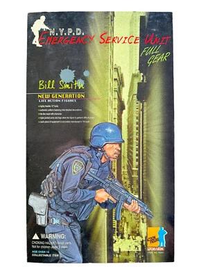 Dragon "Bill Smith" NYPD Emergency Service Unit Full Gear 12" Action Figure NEW - Image 1 of 4