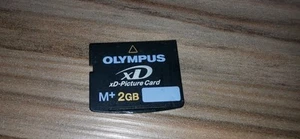 OLYMPUS XD Picture Memory Card M+ 2GB Fujifilm Olympus - TESTED WORKING - Imagen 1 de 1