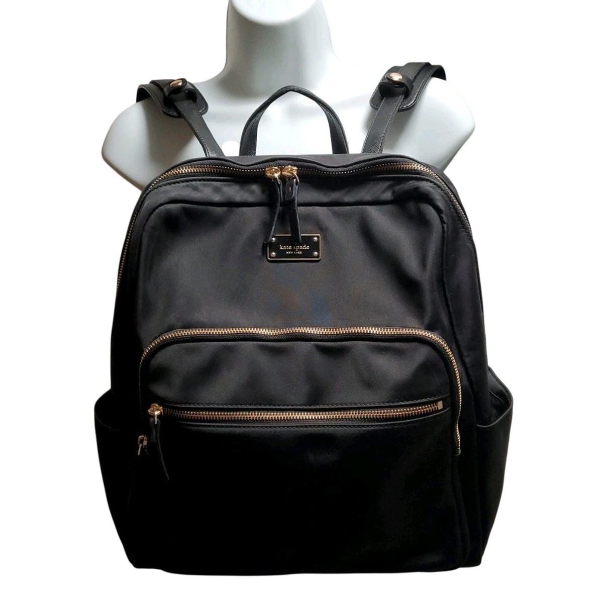 Kate Spade Nylon Backpack Laptop Bag Hardtag Adjustable kate spade new york Nylon Laptop Bag fits most 13 Inch Apple  main image 2