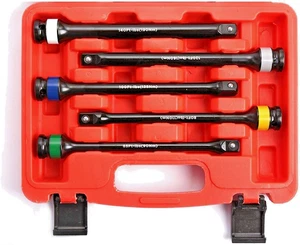 Flash Sale! 5 Pc 1/2" Drive Torque Limiting Extension Sticks Set - Picture 1 of 4