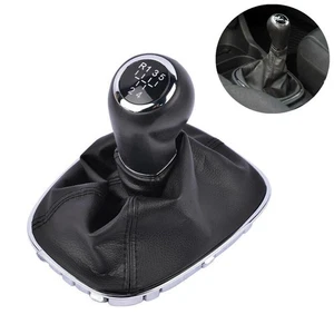 5 speed Gear Shift Knob with Gaitor Boot Fit For Vauxhall Opel Corsa D 2006-2014 - Picture 1 of 10