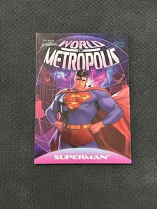 2025 Fleer Brilliants Superman World of Metropolis Pulsar Superman WM-1 - Picture 1 of 2