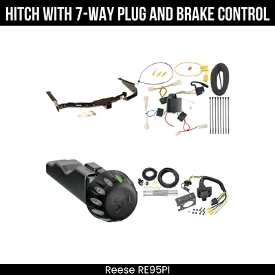 Hitch Tow PKG+ Brake Control For 04-06 Lexus RX330 07-09 RX350 33075 2" Receiver - Image 1 of 4