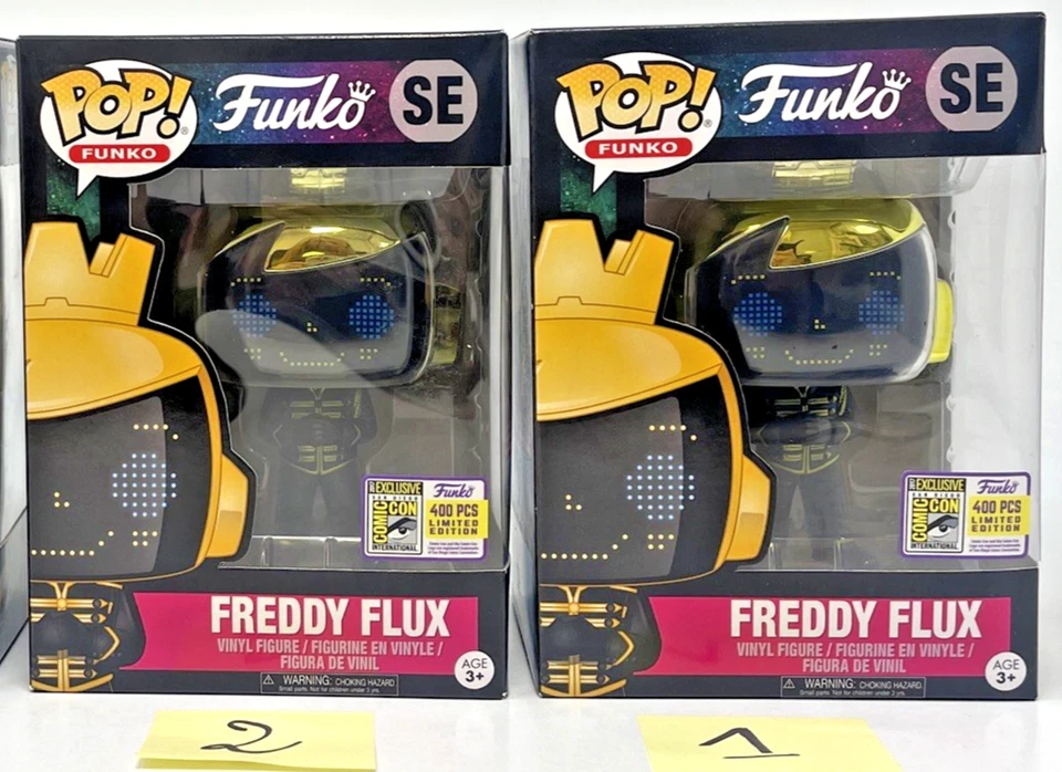 Funko Pop! Funko Freddy Flux (Sonríe) Exclusivo SDCC - LE 400 PIEZAS ¡¡Bóveda!!! Foto 1 de 4