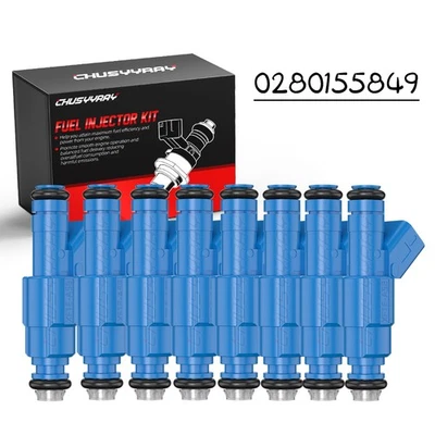 8 nuevos inyectores de combustible 0280155849 para Dodge Dakota 2001-2007 4,7 L V8 Foto 1 de 4