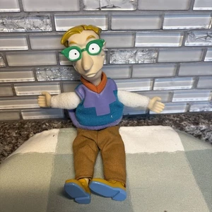 Figura muñeca juguete suave vintage 1998 Mattel Rugrats - Drew Pickles - padre de Angélica - Imagen 1 de 11