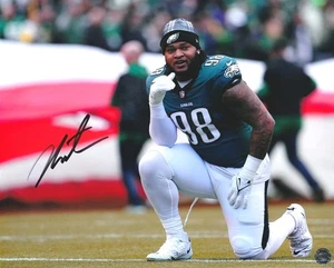 Jalen Carter Autographed Signed Philadelphia Eagles 8x10 Photo with COA/Hologram - Picture 1 of 1