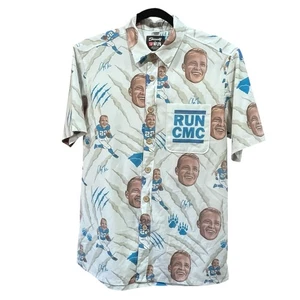 Camisa hawaiana Shinesty X NFLPA para hombre talla S #22 Panthers Christian McCaffrey - Imagen 1 de 12