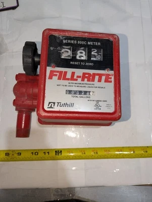 MEDIDOR TUTHILL FILL-RITE SERIE 50 PSI 800C  Foto 1 de 4