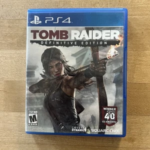 Tomb Raider Definitive Edition Sony PlayStation 4 Disc Hülle getestet funktioniert - Bild 1 von 3