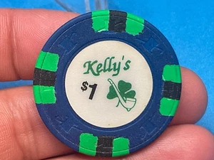 $1———KELLY’S———ANTIOCH CALIFORNIA CASINO  CHIP—————Z—3629 - Picture 1 of 4