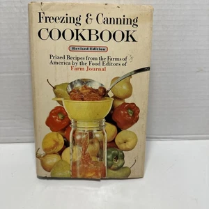 Freezing & Canning Cookbook Farm Journal 1973 Edition Hardcover Dust Jacket - Picture 1 of 16