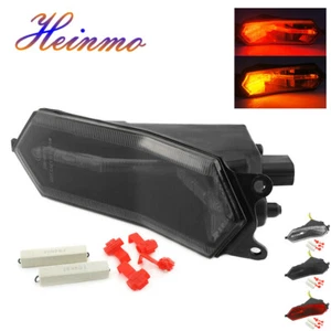 LED Integrated Tail Light Brake Turn Signal For Yamaha YZF R1 2015-23 R6 2017-20 - Picture 1 of 8