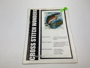 Cross Stitch Wonders Salmon Fish Counted Cross Stitch Pattern  - Picture 1 of 3