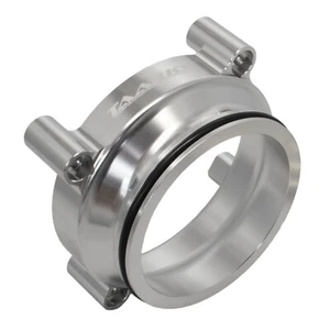 Silver Throttle Body Clamp Adapter Bosch 82mm to 3.0" TAARKS, Plazmaman, Pegasus - Picture 1 of 3