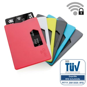 RFID Schutzhülle Anti Skimming EC Kartenhülle Kreditkartenhalter NFC Blocker TOP - Bild 1 von 21