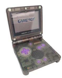 Sistema portátil Nintendo Game Boy Advance SP negro transparente - Imagen 1 de 6
