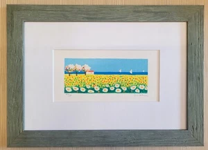 Mimmo Sciarrano Serigrafia Paesaggio Pop casa arte quadri arredo - Picture 1 of 1