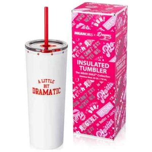 Dragon Glassware MEAN GIRLS A LITTLE BIT DRAMATIC TUMBLER - 24 OZ - Picture 1 of 1